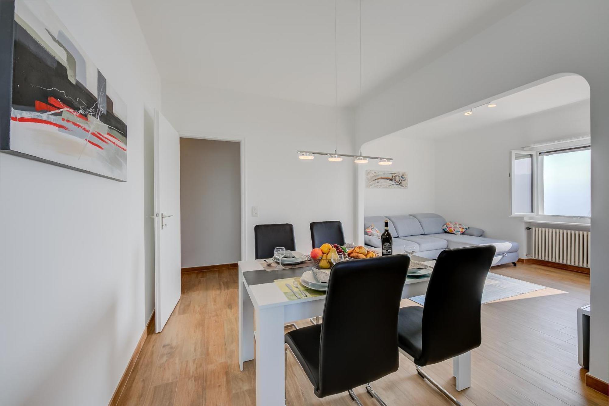 Apartament Ca' Gina Panoramica Lugano Zewnętrze zdjęcie