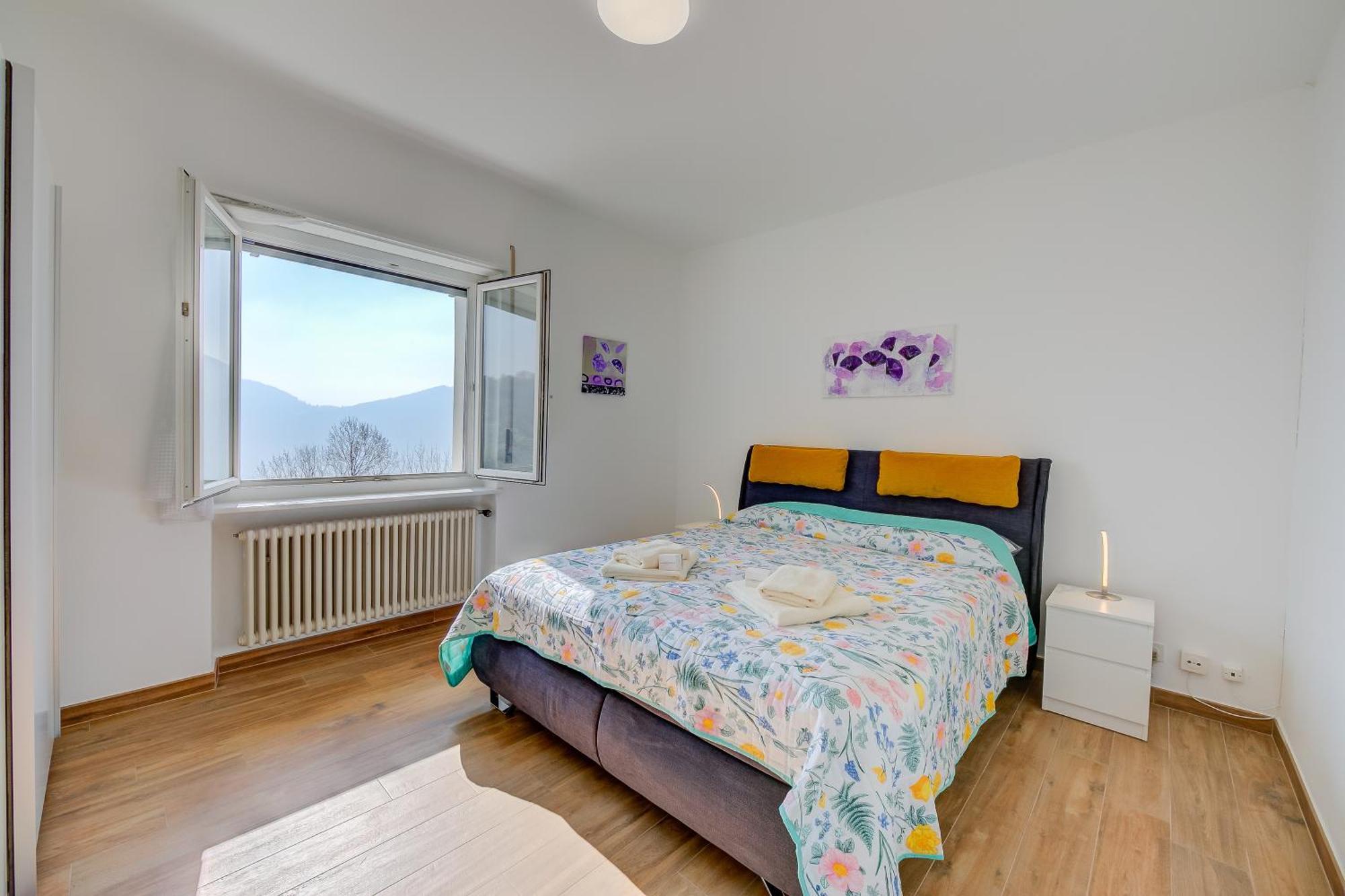 Apartament Ca' Gina Panoramica Lugano Zewnętrze zdjęcie